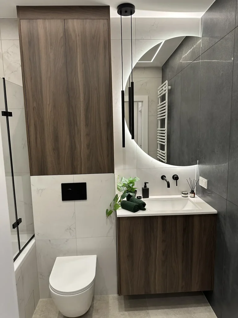Meble łazienkowe — realizacja KS Meble 10
