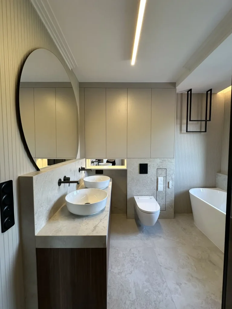 Meble łazienkowe — realizacja KS Meble 12