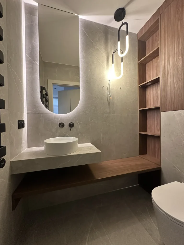 Meble łazienkowe — realizacja KS Meble 20