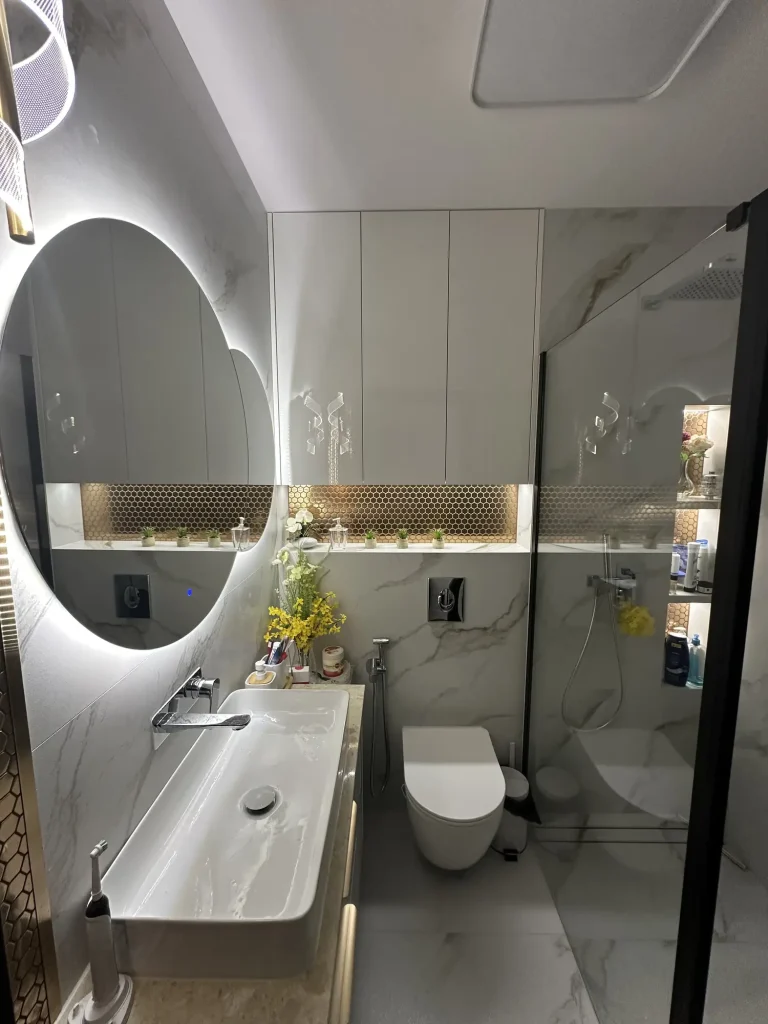Meble łazienkowe — realizacja KS Meble 21