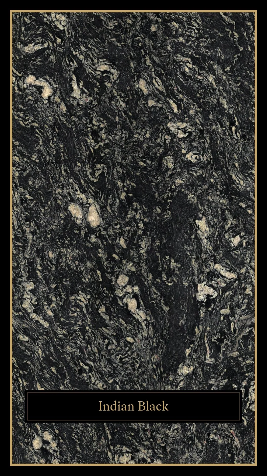 Granit — wzór Indian Black